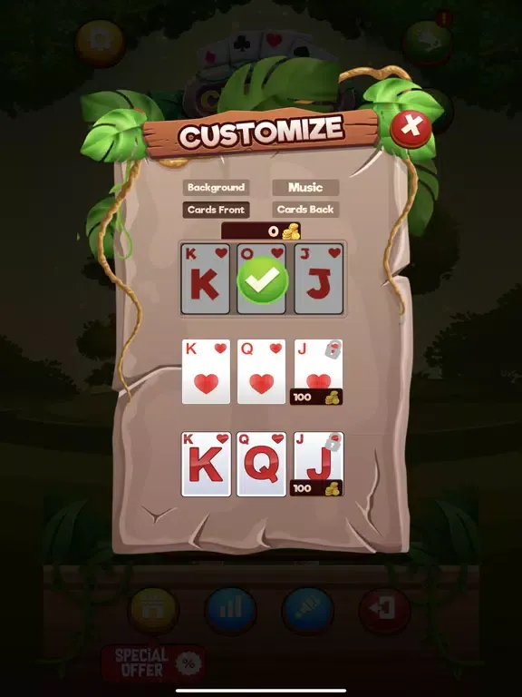Screenshot di Classic Klondike Solitaire iPad 